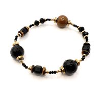 Bracciale Domar Donna Bracciali pietre naturali in Lega metallica Occhio di tigre BRLE-37-280